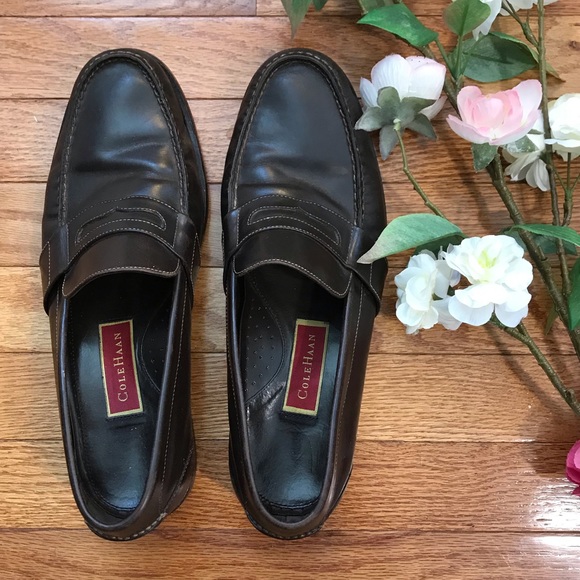 Cole Haan Men/'s Black Leather Falmouth Fashion Slip-on Shoes Sneakers C14531 NIB